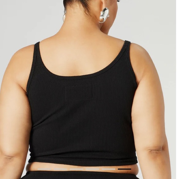 Studio by Brandon Blackwood LOGO crop top TANK TOP - Picture 4 of 6
